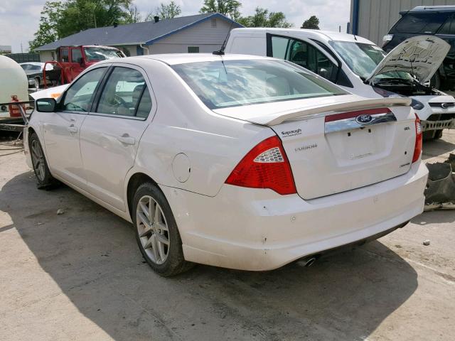 3FAHP0JGXCR449352 - 2012 FORD FUSION SEL  photo 3