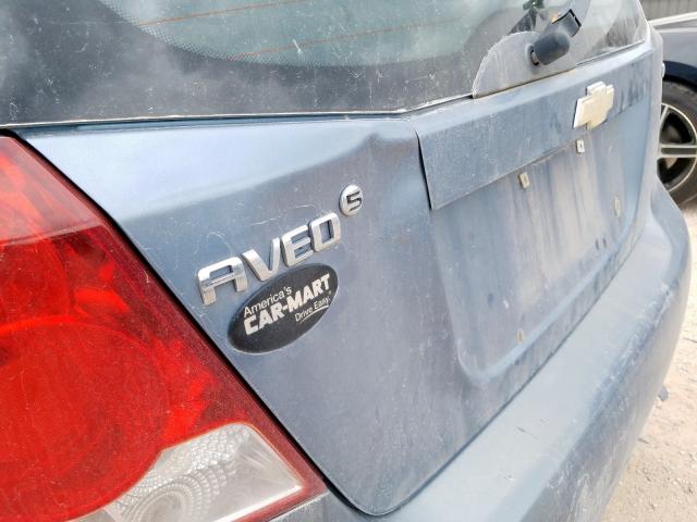 KL1TD66638B089599 - 2008 CHEVROLET AVEO BASE  photo 9