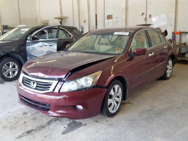 1HGCP368X8A023039 - 2008 HONDA ACCORD EXL  photo 2