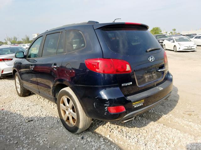 5NMSH13E87H044028 - 2007 HYUNDAI SANTA FE SE  photo 3