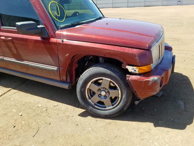 1J8HG48P07C558357 - 2007 JEEP COMMANDER  ფოტო 9