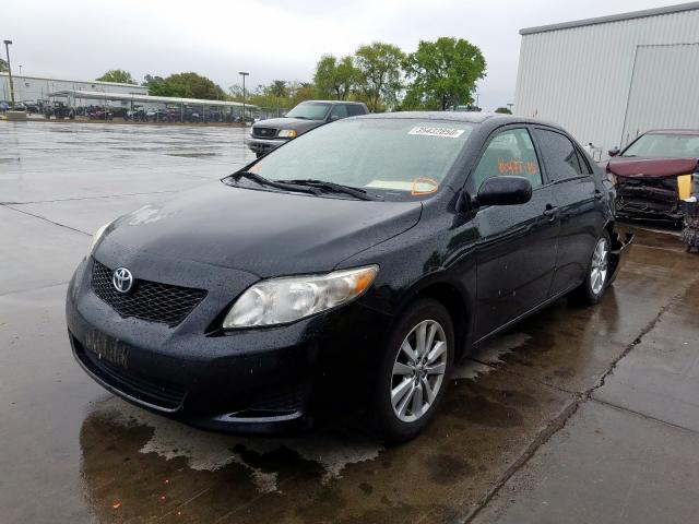 1NXBU4EE1AZ373644 - 2010 TOYOTA COROLLA BASE  photo 2