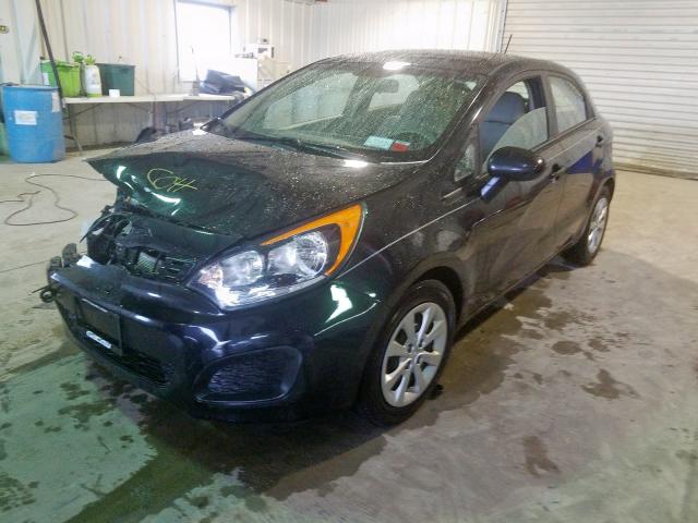 KNADN5A33E6410396 - 2014 KIA RIO EX  photo 2