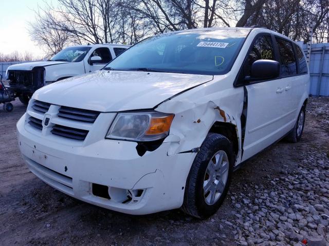 2D4RN4DEXAR419084 - 2010 DODGE GRAND CARAVAN SE  photo 2