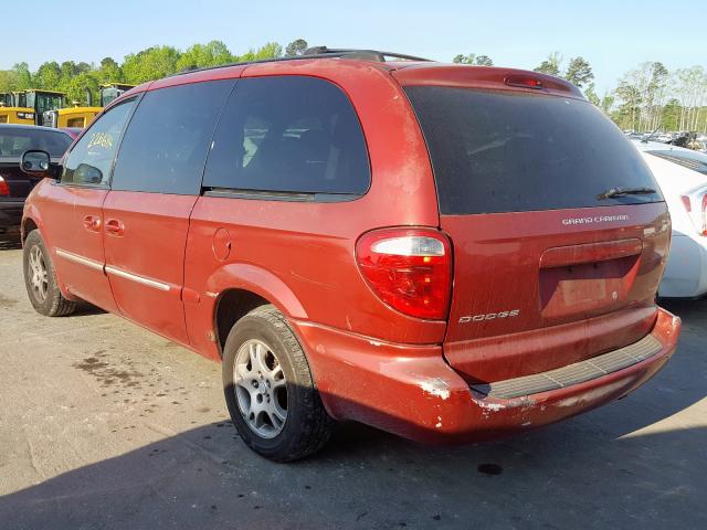 2B4GT54L42R753222 - 2002 DODGE GRAND CARAVAN ES  photo 3