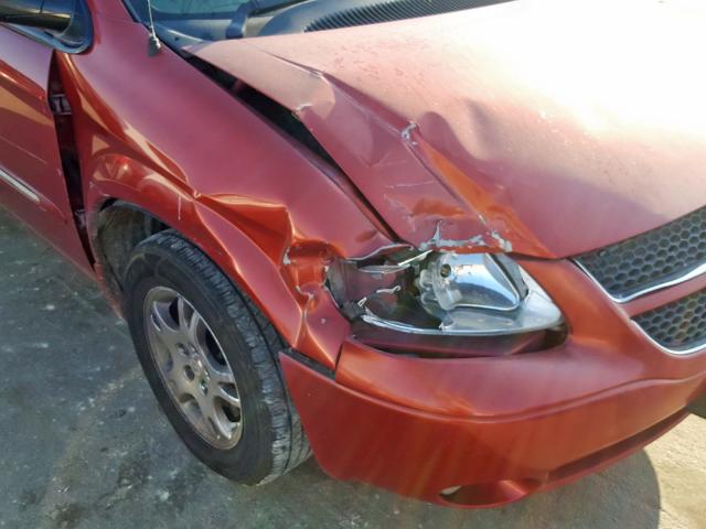 2B4GT54L42R753222 - 2002 DODGE GRAND CARAVAN ES  photo 9