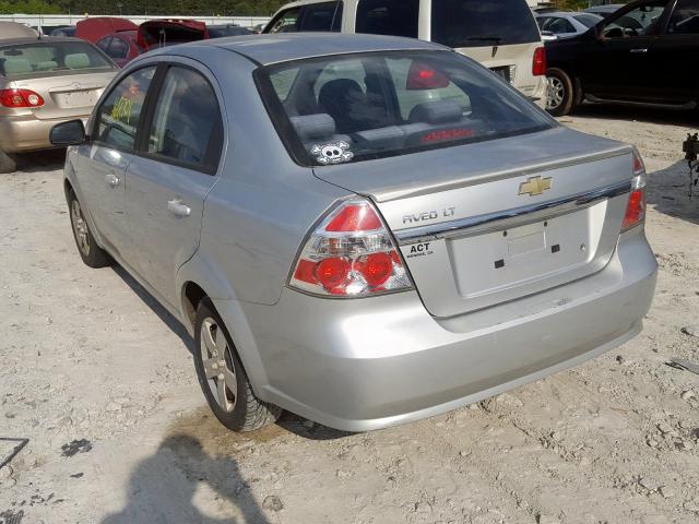 KL1TD5DE9BB121693 - 2011 CHEVROLET AVEO LS  ფოტო 3