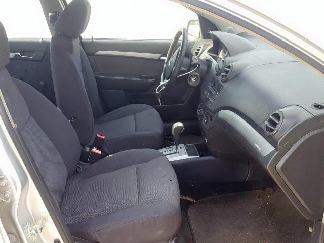 KL1TD5DE9BB121693 - 2011 CHEVROLET AVEO LS  ფოტო 5