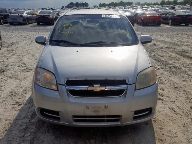 KL1TD5DE9BB121693 - 2011 CHEVROLET AVEO LS  ფოტო 9