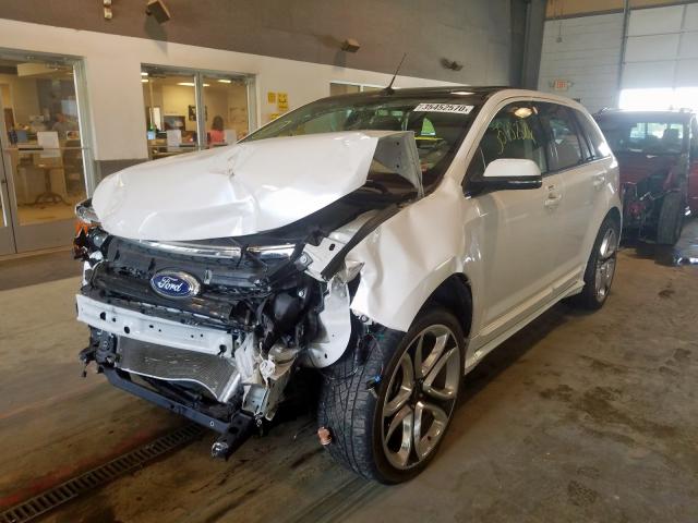 2FMDK4AK4EBB52979 - 2014 FORD EDGE SPORT  photo 2