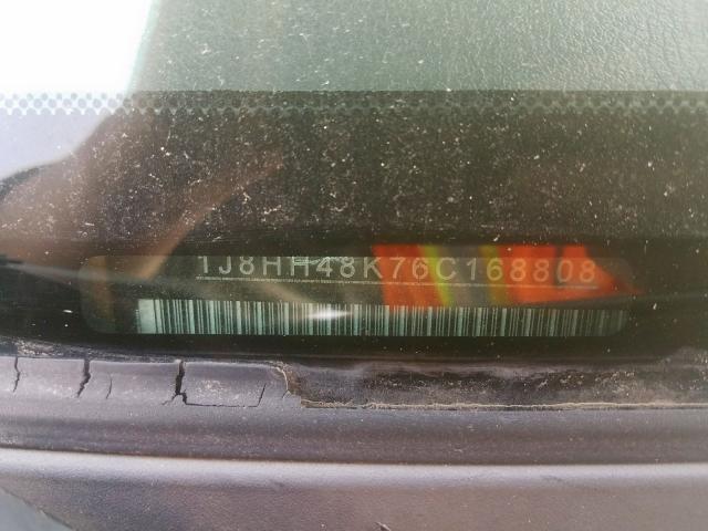 1J8HH48K76C168808 - 2006 JEEP COMMANDER  ფოტო 10