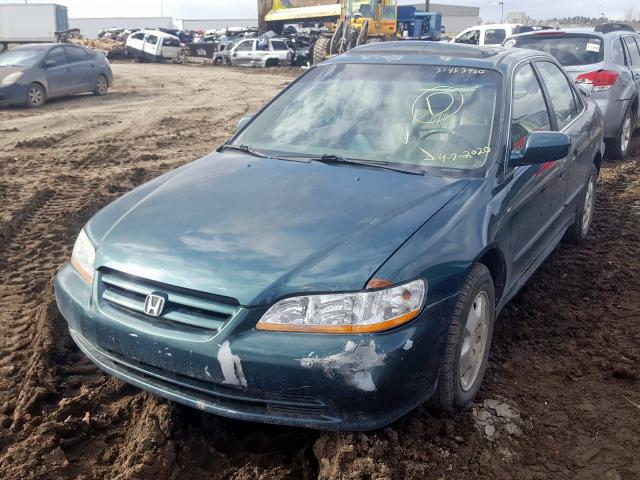 1HGCG16542A035656 - 2002 HONDA ACCORD EX  photo 2