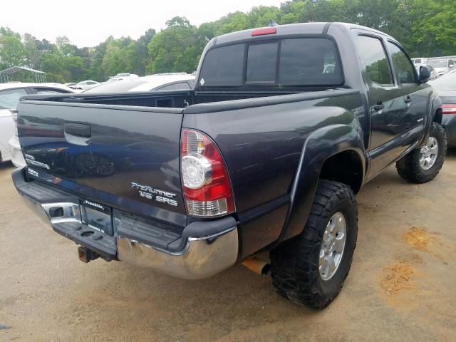 5TFJU4GN1CX016074 - 2012 TOYOTA TACOMA DOUBLE CAB PRERUNNER  photo 4