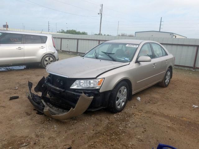 5NPET46C69H498792 - 2009 HYUNDAI SONATA GLS  photo 2