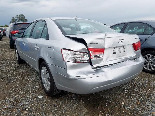 5NPET46C79H444952 - 2009 HYUNDAI SONATA GLS  photo 3