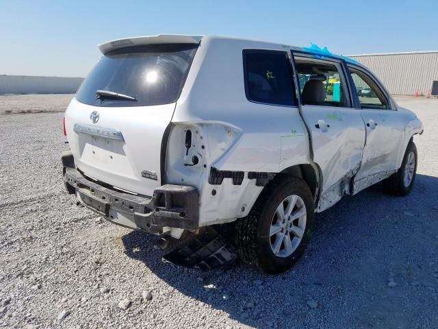 5TDBK3EH0CS173893 - 2012 TOYOTA HIGHLANDER BASE  photo 4