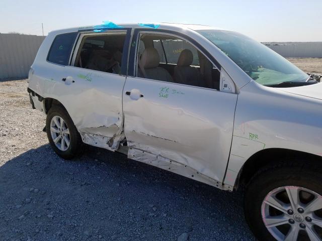 5TDBK3EH0CS173893 - 2012 TOYOTA HIGHLANDER BASE  photo 9