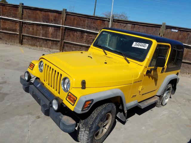 1J4FA29P01P368359 - 2001 JEEP WRANGLER / TJ SE  photo 2