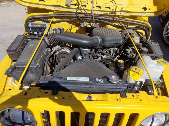 1J4FA29P01P368359 - 2001 JEEP WRANGLER / TJ SE  photo 7