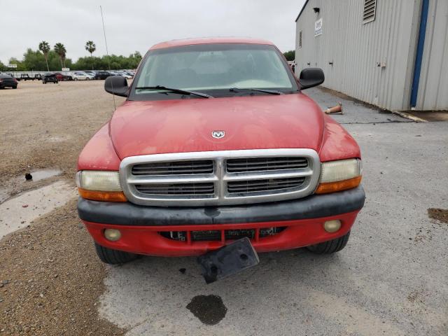 1D7HG38NX4S525034 - 2004 DODGE DAKOTA QUAD SPORT RED photo 5