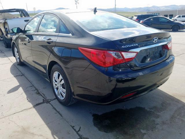 5NPEB4AC6BH227327 - 2011 HYUNDAI SONATA GLS  photo 3