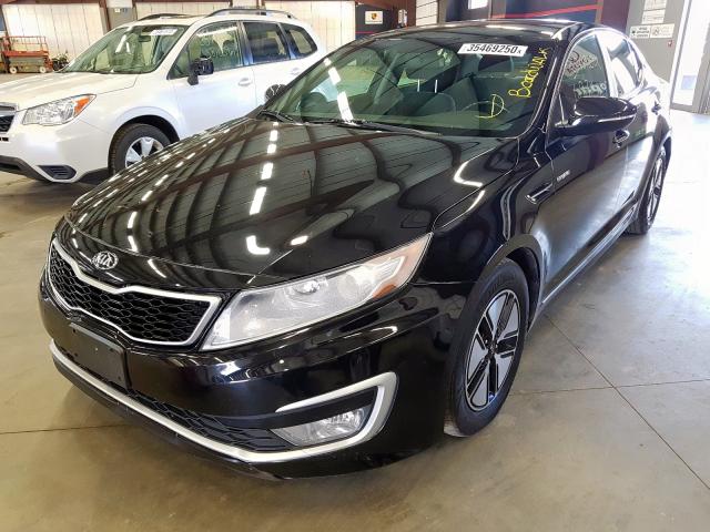 KNAGM4AD4D5059585 - 2013 KIA OPTIMA HYBRID  photo 2