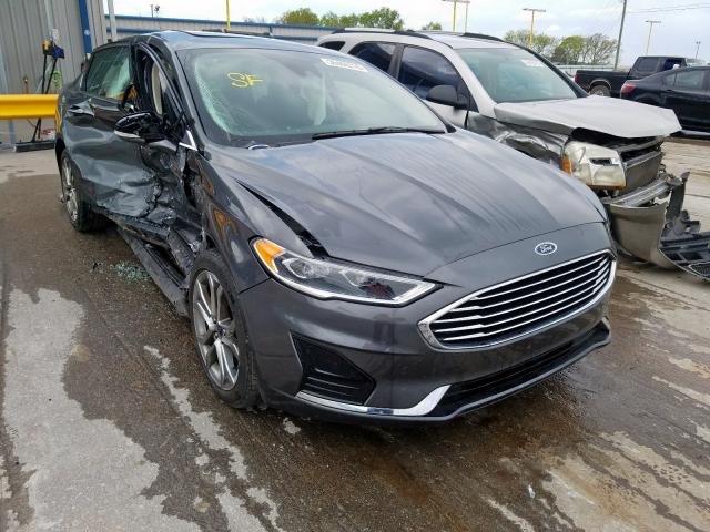 3FA6P0CD6KR102044 - 2019 FORD FUSION SEL  photo 1