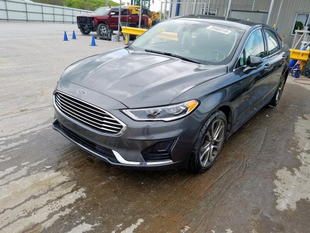 3FA6P0CD6KR102044 - 2019 FORD FUSION SEL  photo 2