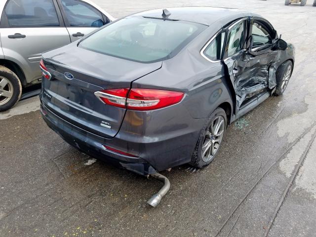 3FA6P0CD6KR102044 - 2019 FORD FUSION SEL  photo 4