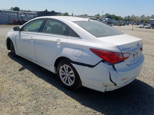 5NPEB4AC1DH575104 - 2013 HYUNDAI SONATA GLS  photo 3