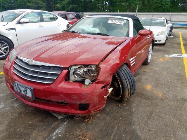 1C3AN65L96X063341 - 2006 CHRYSLER CROSSFIRE LIMITED  photo 2
