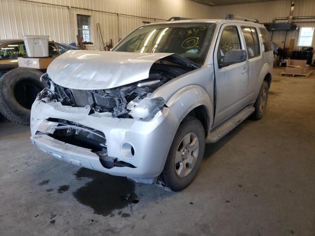 5N1AR1NB0BC618846 - 2011 NISSAN PATHFINDER S SILVER photo 2