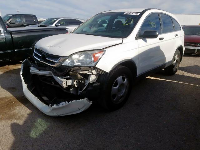 5J6RE3H31AL022687 - 2010 HONDA CR-V LX  photo 2