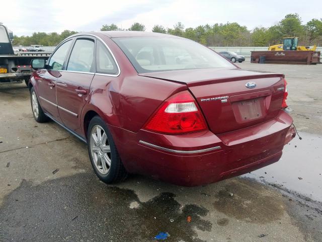 1FAHP28136G121117 - 2006 FORD FIVE HUNDRED LIMITED  photo 3