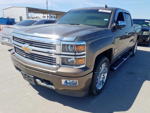 3GCPCTEC9FG399537 - 2015 CHEVROLET SILVERADO C1500 HIGH COUNTRY  photo 2