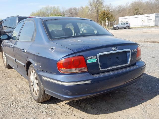 KMHWF35H05A144282 - 2005 HYUNDAI SONATA GLS  photo 3