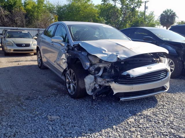 3FA6P0CD6KR150031 - 2019 FORD FUSION SEL  photo 1