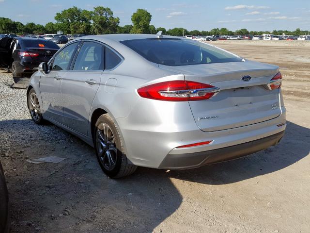 3FA6P0CD6KR150031 - 2019 FORD FUSION SEL  photo 3