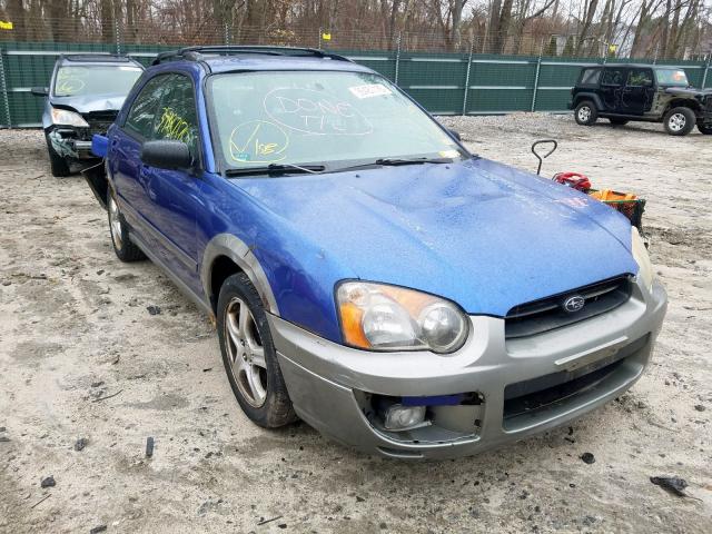 JF1GG68514H817262 - 2004 SUBARU IMPREZA OUTBACK SPORT  photo 1