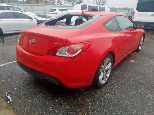 KMHHU6KH9BU063604 - 2011 HYUNDAI GENESIS COUPE 3.8L  photo 4