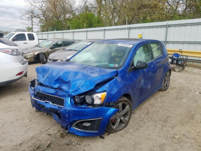 1G1JH6SB6G4150589 - 2016 CHEVROLET SONIC RS  photo 2