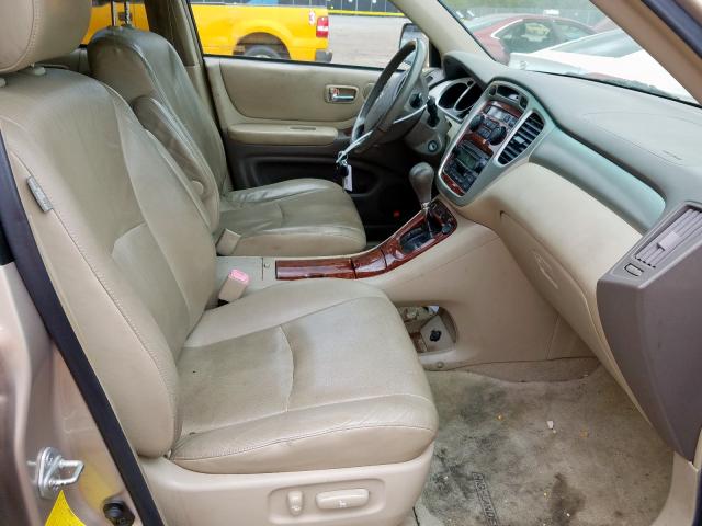 JTEDW21A860016227 - 2006 TOYOTA HIGHLANDER HYBRID  photo 5