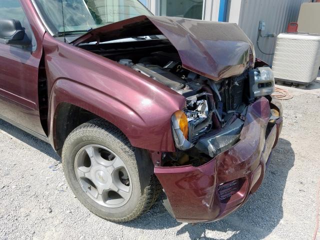 1GNDT13S772117611 - 2007 CHEVROLET TRAILBLAZER LS  photo 9