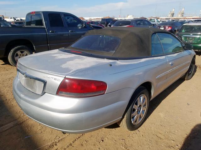 1C3EL65R64N200093 - 2004 CHRYSLER SEBRING LIMITED  photo 4