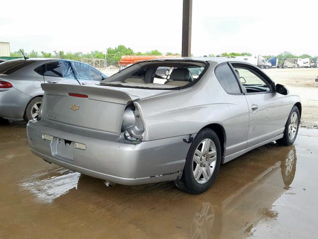 2G1WK15K879402832 - 2007 CHEVROLET MONTE CARLO LT  photo 4