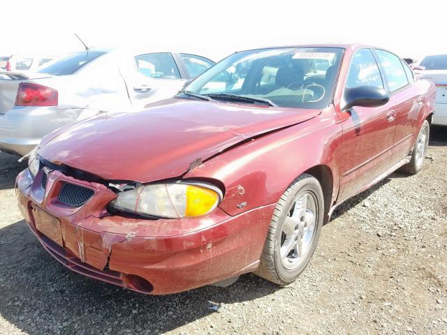 1G2NF52E43M564343 - 2003 PONTIAC GRAND AM SE1  photo 2