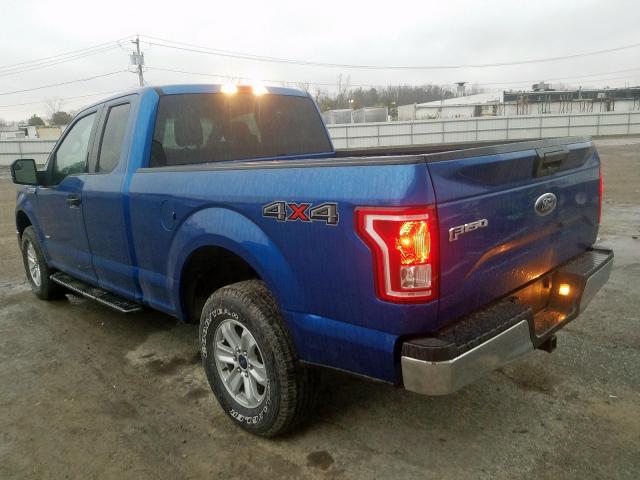 1FTEX1EP4HFC75988 - 2017 FORD F150 SUPER CAB  photo 3