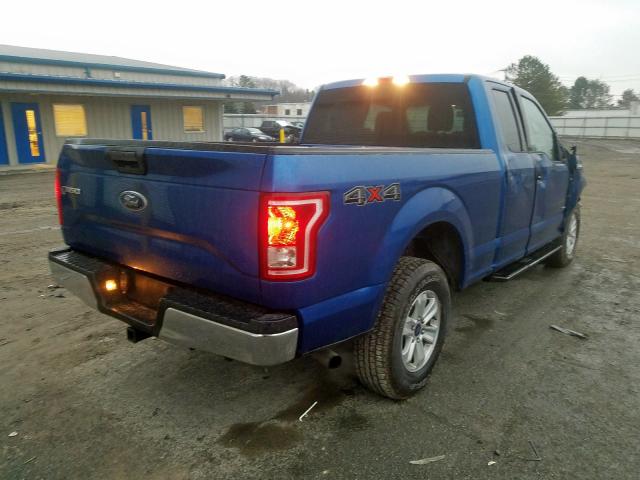 1FTEX1EP4HFC75988 - 2017 FORD F150 SUPER CAB  photo 4