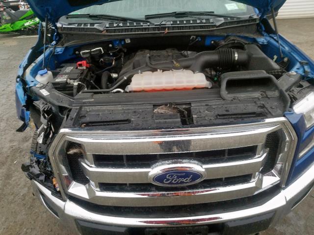 1FTEX1EP4HFC75988 - 2017 FORD F150 SUPER CAB  photo 7