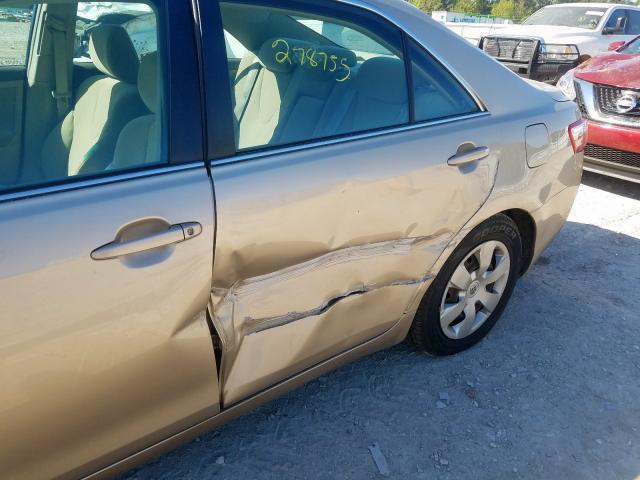 4T1BE46K78U254704 - 2008 TOYOTA CAMRY CE  photo 9